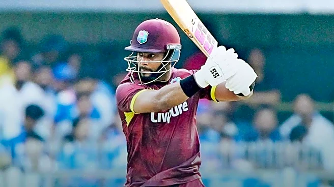 West Indies record the 3rd-highest ODI score against India: Stats