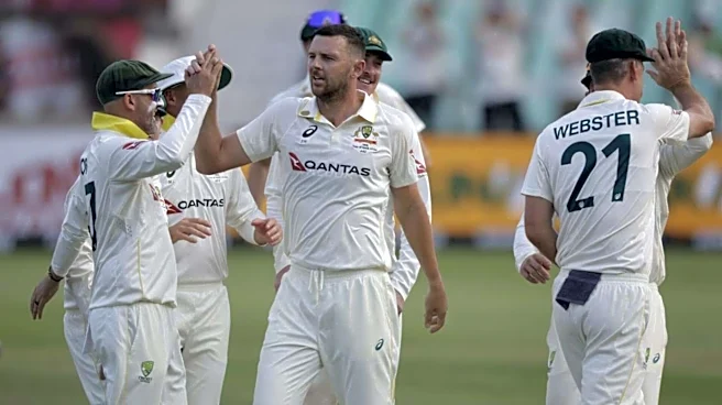Josh Hazlewood dents South Africa with career-best Test figures (innings)