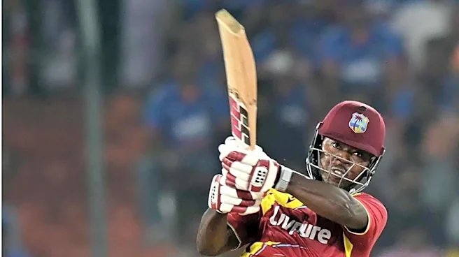 4th T20I, Sherfane Rutherford impresses with 49* versus India: Stats