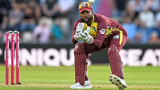 Centurion Shai Hope equals this T20I record of Kohli, SKY