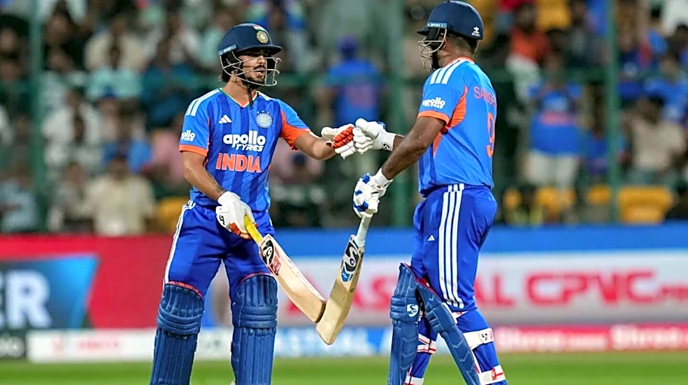 India set new record for fastest team 50 in T20Is