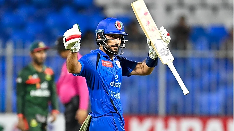 Afghanistan's Rahmat Shah hammers his 34th ODI half-century: Key stats