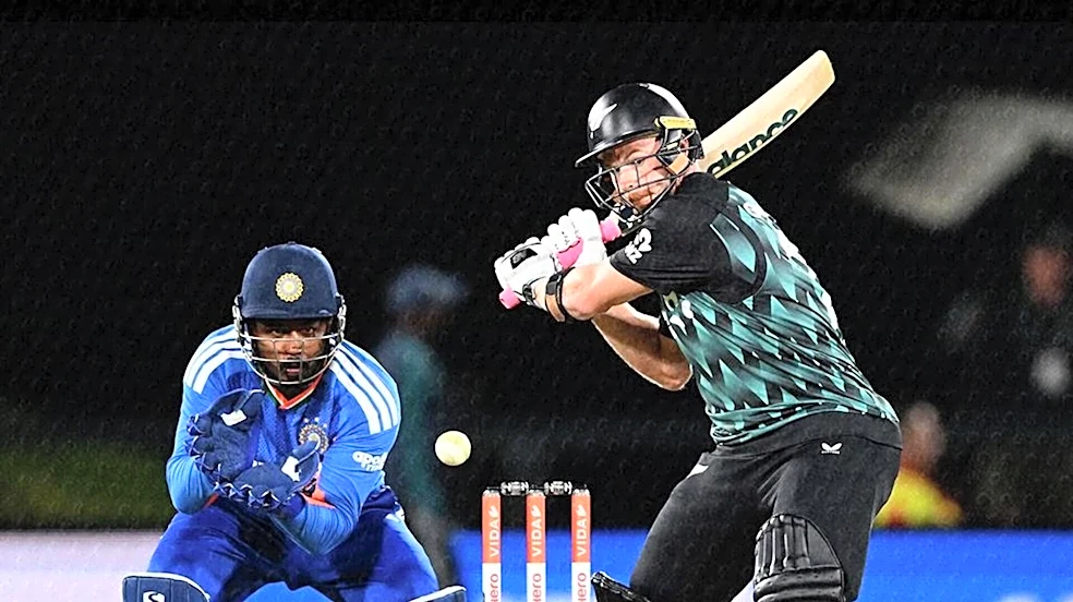 Christchurch T20I: Glenn Phillips slams his third half-century against India