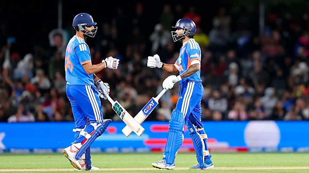 India beat NZ, record their highest successful T20I chase: Stats