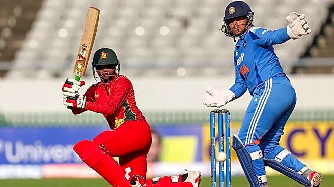 1st WODI: Zimbabwe's Beloved Biza slams 62 versus India