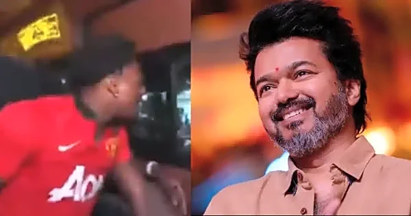 IShowSpeed encounters  Indian actor Thalapathy Vijay's fans in Thailand during live stream