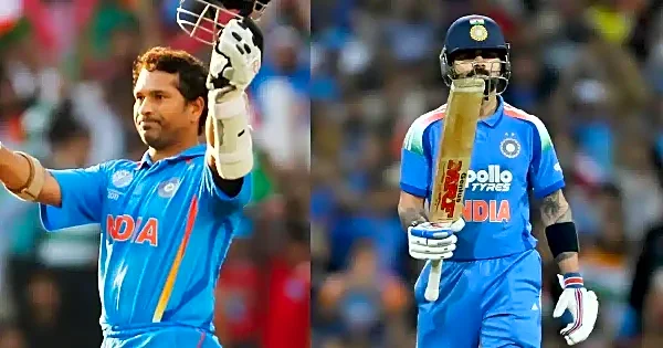 Virat Kohli becomes second highest run-scorer in ODI cricket history; finds himself behind only Sachin Tendulkar