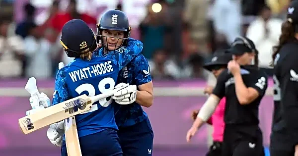 NZ vs ENG ICC Women’s CWC 2025 Highlights: England beat New Zealand convincingly by eight wickets in Visakhapatnam