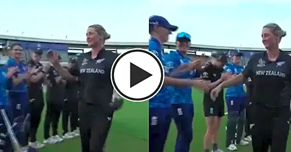 WATCH: New Zealand and England players give Guard of Honour to Sophie Devine after her final ODI match during Women’s World Cup