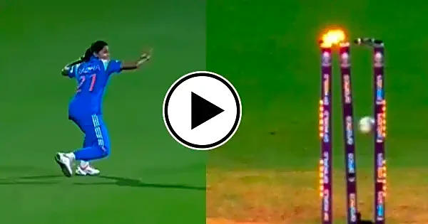 WATCH: Radha Yadav’s sensational run out of Bangladesh captain Nigar Sultana Joty with direct hit during ICC Women’s CWC 2025