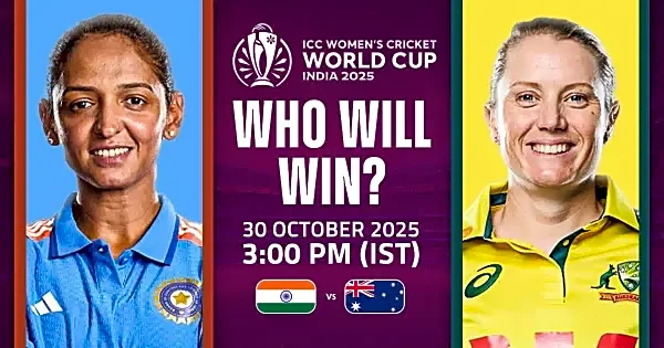 Women’s World Cup 2025: IND-W vs AUS-W Semi-Final 2 Match Prediction, Who will win Today’s match?