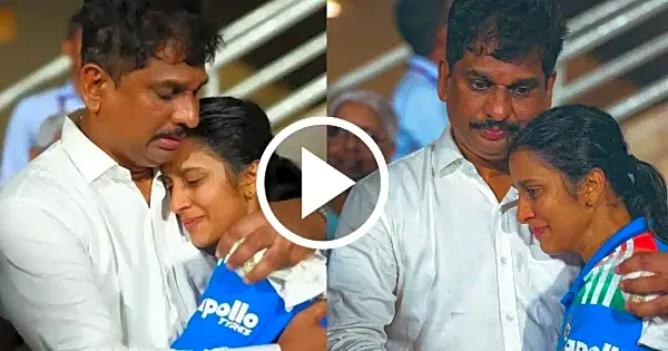 WATCH: Jemimah Rodrigues breaks down in tears in father Ivan’s arms after guiding India to 5-wicket win in CWC 2025 semi-final