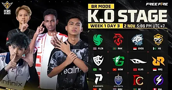 FFWS Global Finals 2025 Day 3: Match Timings, Points Table, Where to Watch, and More