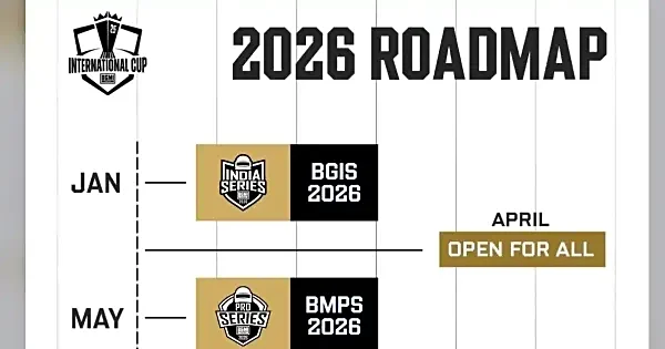 BGMI Esports 2026 Roadmap: 4 Major Tournaments, Return of BMSD and BMIC