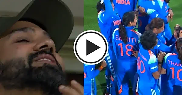 WATCH: Rohit Sharma gets emotional as India Women gets crowned as ODI World Champions