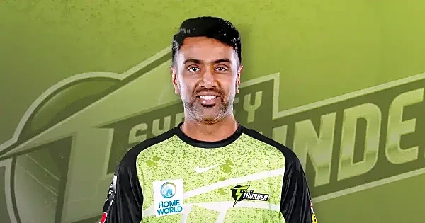Ravichandran Ashwin ruled of Big Bash League 2025-26