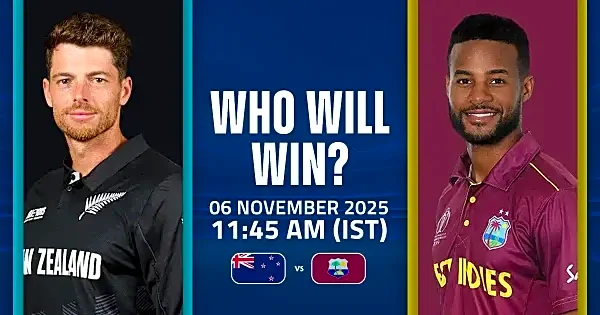 NZ vs WI 2nd T20I Match Prediction: Who will win Today’s Match?