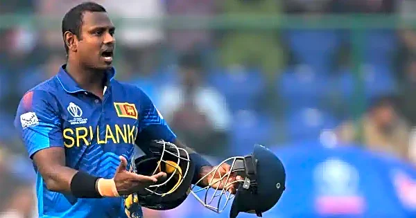 On this Day: Angelo Mathews got timed out during ODI World Cup clash vs Bangladesh in 2023