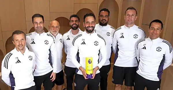 Manchester United boss Ruben Amorim wins Premier League manager of the month award for October