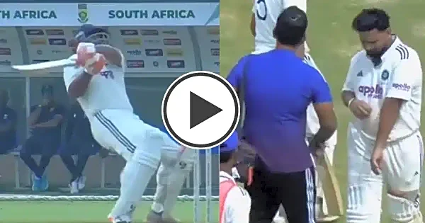WATCH: Rishabh Pant retires hurt after multiple blows on body during second unofficial match against South Africa A