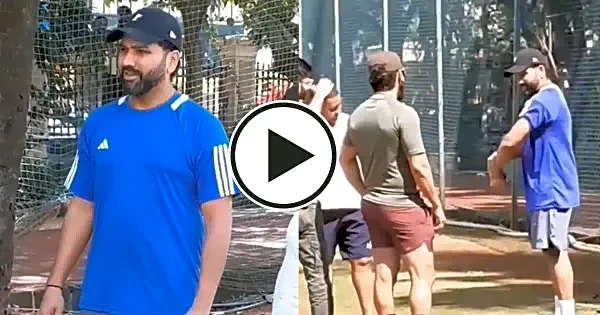 WATCH: Rohit Sharma returns to nets; trains at MCA ground ahead of South Africa ODI series