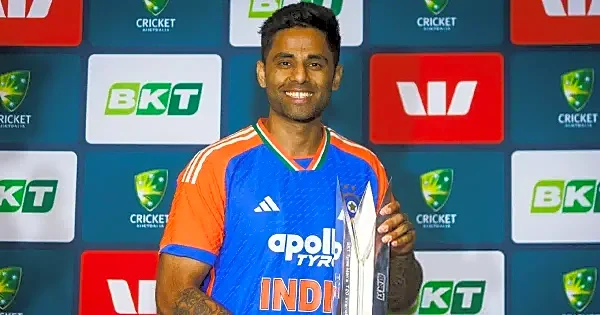 Suryakumar Yadav takes dig at Asia Cup 2025 trophy row after India’s 2-1 T20I series win vs Australia