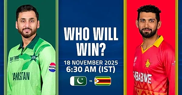 T20I Tri Series: PAK vs ZIM Match Prediction, Who will win Today’s match?