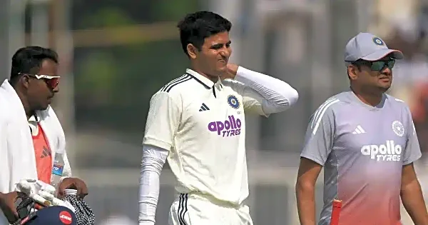 Shubman Gill discharged from Kolkata hospital; participation in second Test doubtful