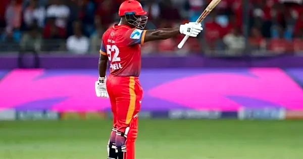 Rovman Powell’s batting heroics help Dubai Capitals overpower Abu Dhabi Knight Riders by 83 runs