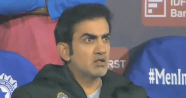 WATCH: Gautam Gambhir loses his cool as Arshdeep Singh sends down 7 wides in an over