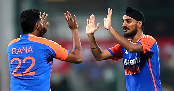 Harshit Rana picks up 2 wickets vs South Africa; fans react
