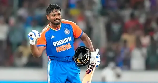 Sanju Samson returns to T20I with a bang scores 37, Twitter Reacts