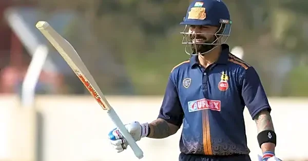 Virat Kohli smashes 77 against Gujarat; continues his great form in 2025