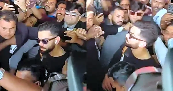 Watch : Virat Kohli arrives in Vadodara, this is the reason he has moved out of India