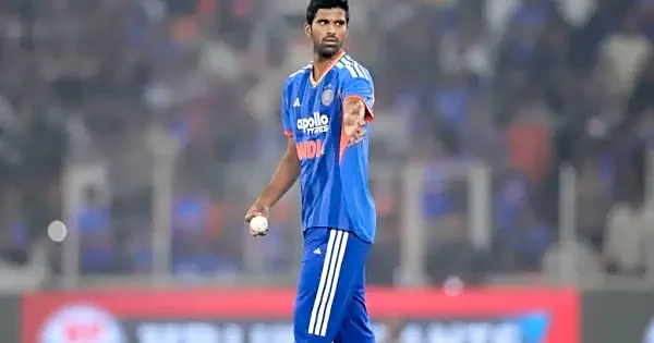 Who replaced Washington Sundar in India’s ODI squad vs New Zealand?