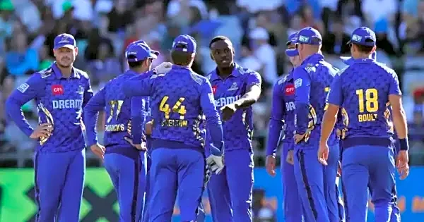 CHAMPIONS MI CAPE TOWN BEAT SUNRISERS TO STAY IN SEASON 4 PLAYOFFS HUNT