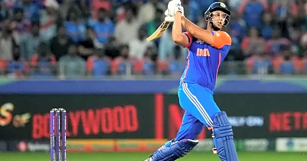 WATCH : Shivam Dube smashes 100 meter six against New Zealand