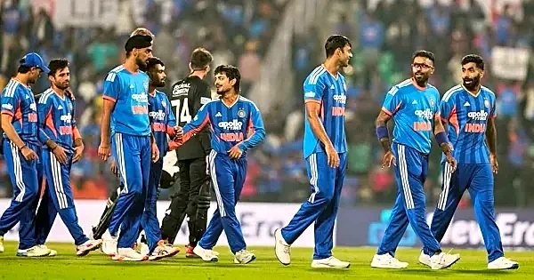 Abhishek Sharma shines as India beat New Zealand by eight wickets in third T20I