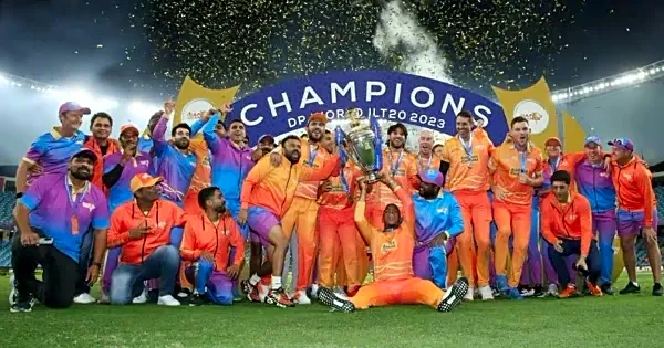 On this day, February 12, 2023: Gulf Giants beat Desert Vipers to win the inaugural ILT20