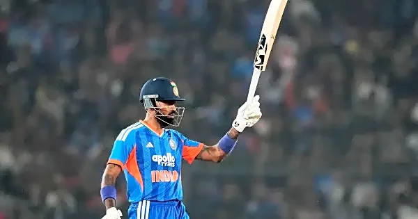 WATCH: Hardik Pandya smashes 52 off 28 balls at a strike rate off 185 vs Namibia in T20 World Cup 2026
