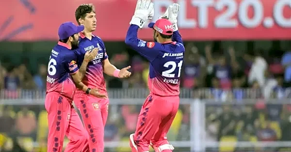Netizens react to RR’s magnificent overall performance against Mumbai Indians