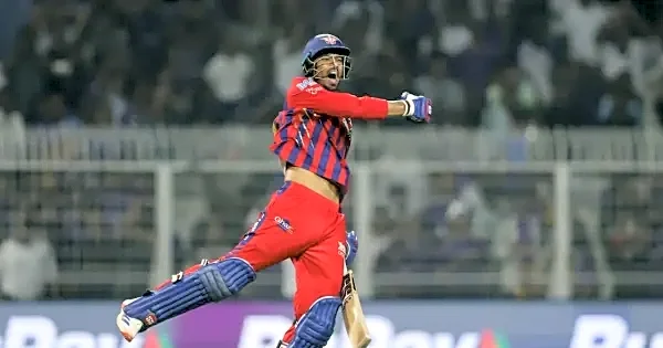 WATCH: Mukul Choudhary’s heroic 54 off 27 helps LSG to beat KKR in last ball thriller; last shot goes viral