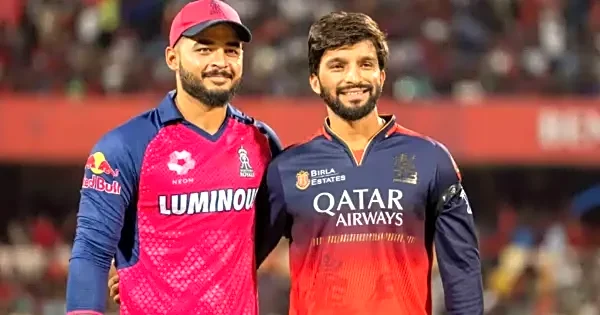 Watch: Guwahati crowd chants “We Love RCB” when Rajat Patidar steps in for toss during RR vs RCB