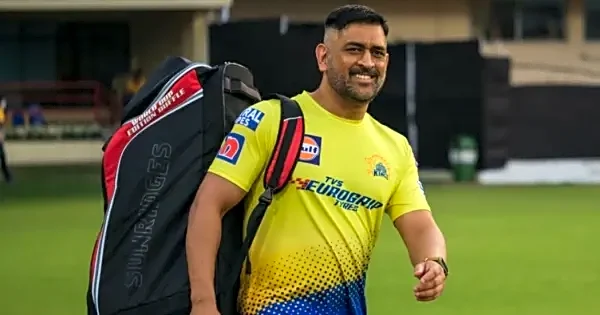 MS Dhoni seen training in Chepauk ahead of match against Kolkata Knight Riders