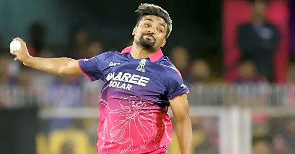 WATCH: Sandeep Sharma brings out unique celebration as he reached 150 IPL wickets in RR vs RCB