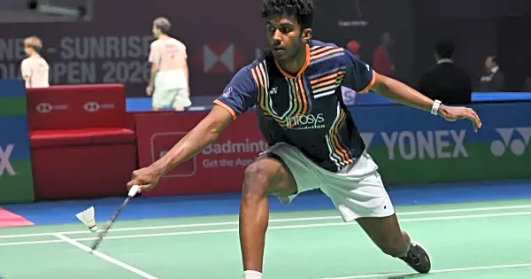 Ayush Shetty defeats World No. 1 Kunlavut Vitidsarn to make his place into Finals of Badminton Asia Championship