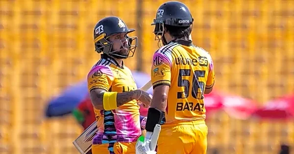 WATCH: Babar Azam gets hit on neck by Ubaid Shah’s bouncer during PSL 2026 clash against Lahore Qalandars