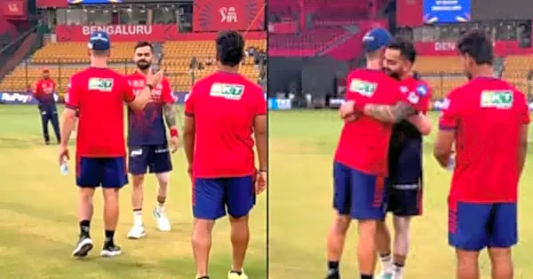 Watch - Virat Kohli and Kane Williamson meet ahead of RCB vs LSG IPL 2026