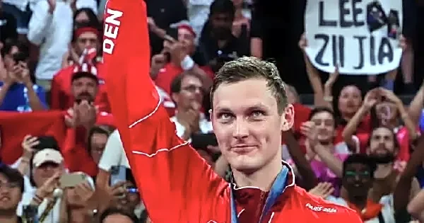 Why was gold medalist Victor Axelson forced into retirement?