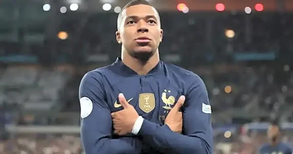 Kylian Mbappé sets record with 10 away goals in UEFA Champions League season